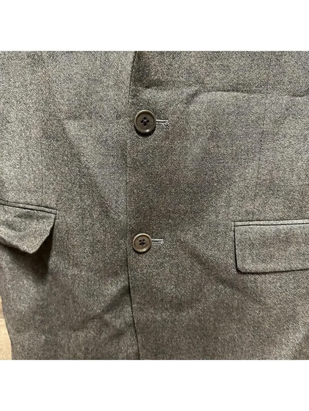 John Varvatos Luxe Blazer Men's 40L Brown Wool 2 Button Jacket Sport Coat